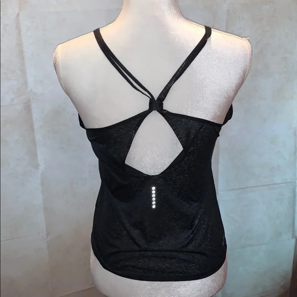 Nike Active Fit Dri Tank Black w/Reflective Swoosh